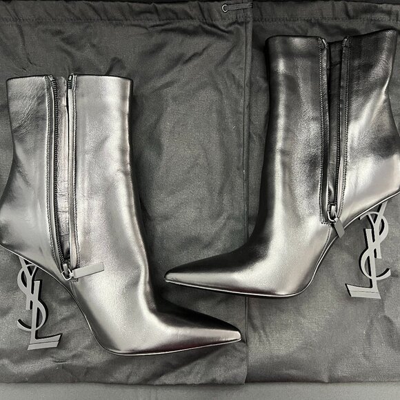 Saint Lauren Opyum Booties 110 YSL size = 38 - Picture 3 of 9